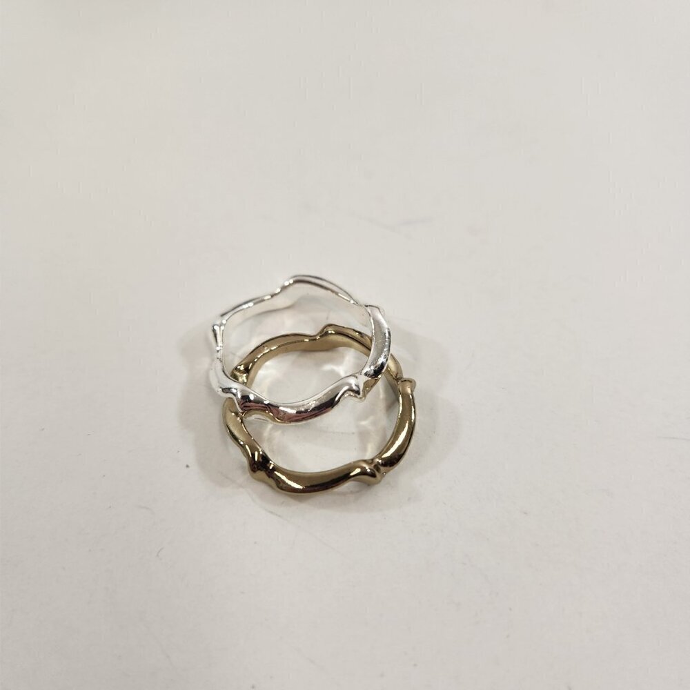 Avon Earrings / Ring Bundle Pernella Studs Out of Line Engagement Band CZ - Picture 7 of 9